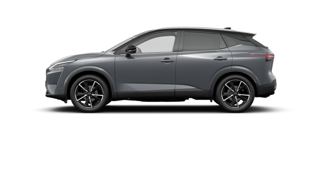 Two-Tone Ceramic Grey & Pearl Black Roof