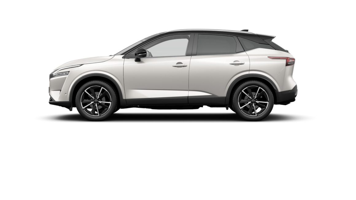Two-Tone Ivory Pearl & Pearl Black Roof