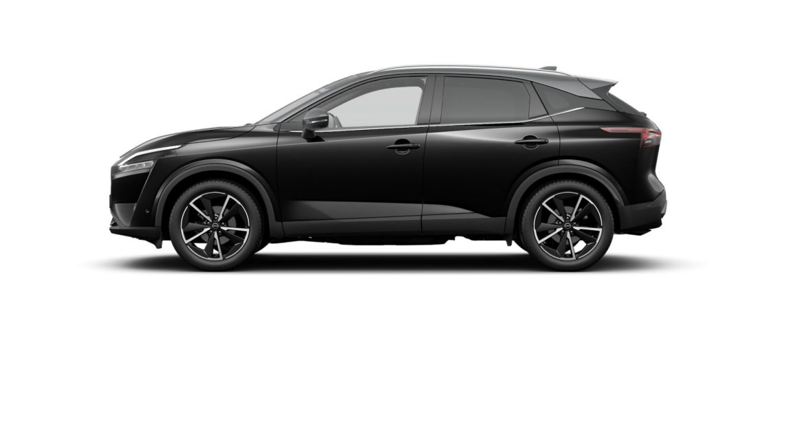 Two-Tone Pearl Black & Gun Metallic Roof
